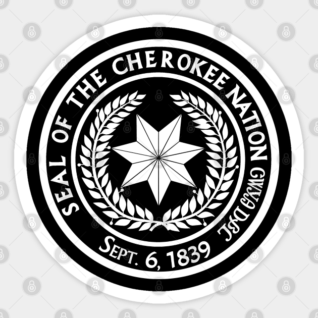 Cherokee Nation Sticker by Historia